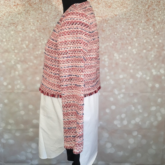 Zara TRF Tweed and Shirt Combo - Picture 3 of 9